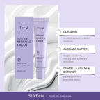 Facial hair removal cream ingredients: glycerin, avocado butter, centella asiatica extract